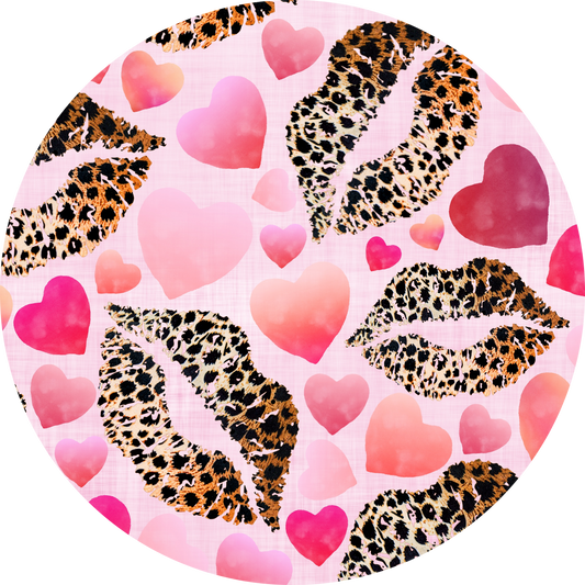 Pink Leopard Kisses