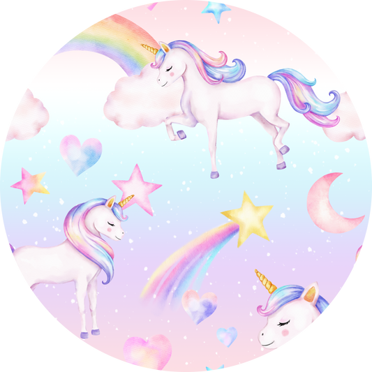 Pastel Unicorns & Rainbows